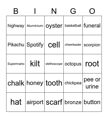 Better infinite craft bingo Card