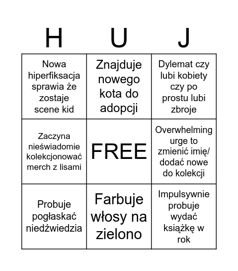 Lisu 2024 predictions Bingo Card