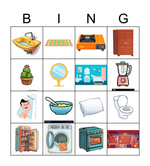 House v Bingo Card