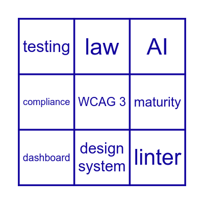 Tuesday February 20 Bingo Card