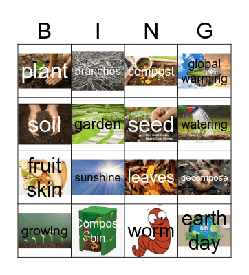 Compost Bingo Card