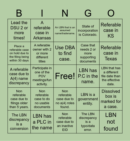 Overwatch Bingo Card