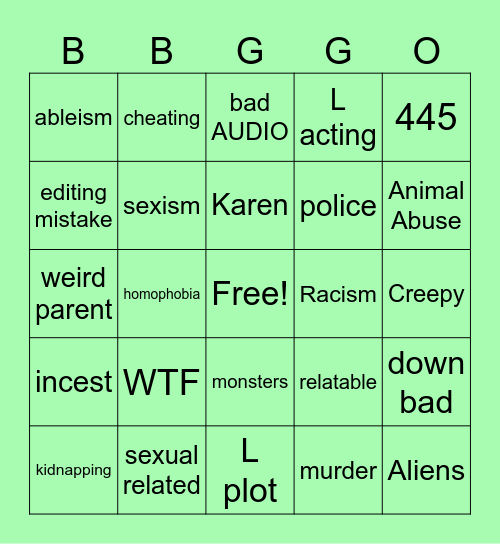 tmrws teachings Bingo Card