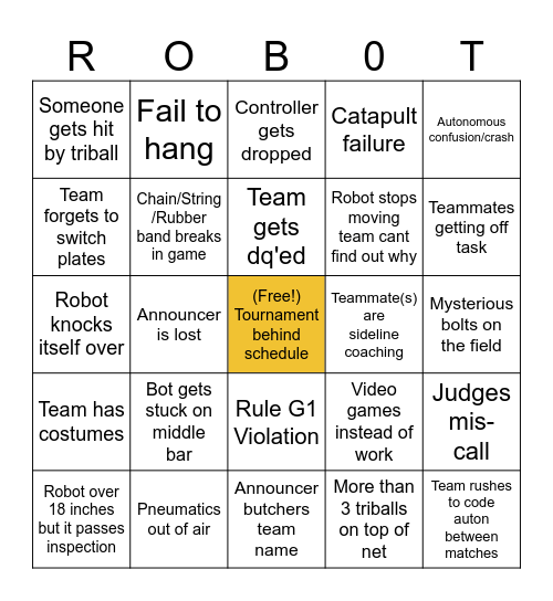 Vex MN State Bingo (2024) by 10001Z Bingo Card