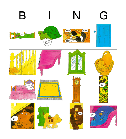 Where’s Spot? Bingo! Bingo Card