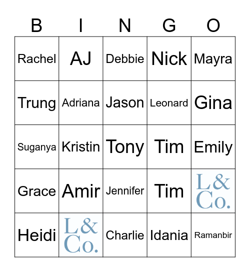 KP Core Leadership Program 2024! Bingo Card