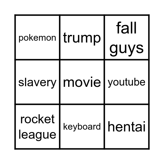 infinite craft Bingo Card