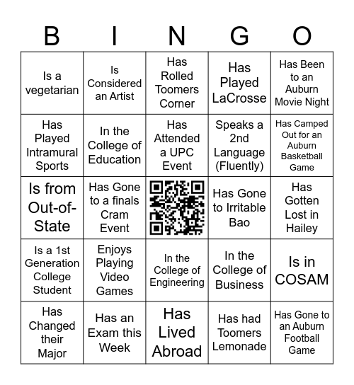 Diversity Bingo 2 Bingo Card