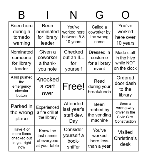 Untitled Bingos Bingo Card