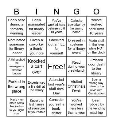 Untitled Bingoss Bingo Card