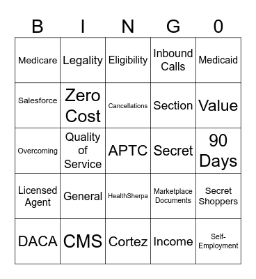 Session 4 - Navigating Calls Bingo Card