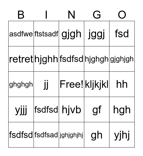 Will And Estate  Bingo Card