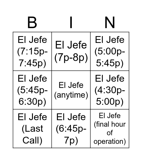 2 BINGOS 2 WIN Bingo Card