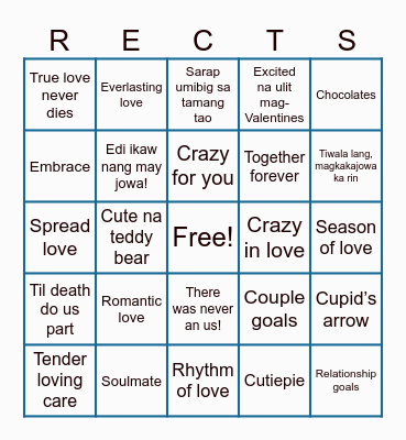 RECT FEB-IBIG BINGO Card