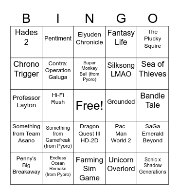 Partner Direct Bingo Card