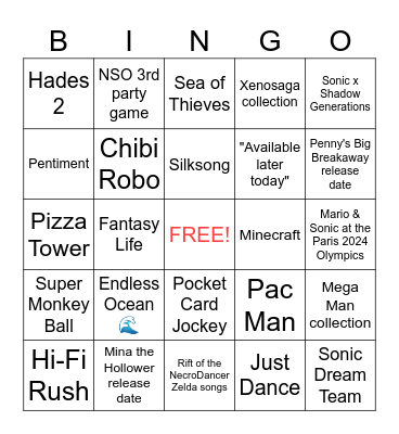 Partner Direct Bingo 2/21 Bingo Card