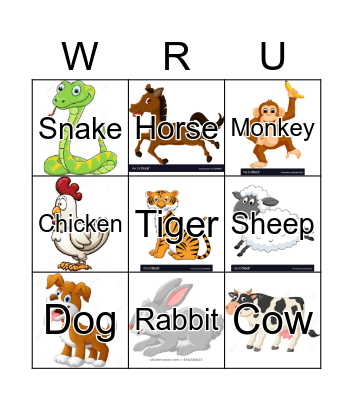 Who are you? Bingo Card