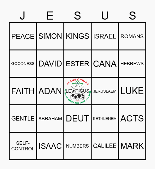 FAMILY DAY 2024 Bingo Card