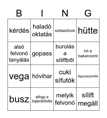 sielés 2024 Bingo Card