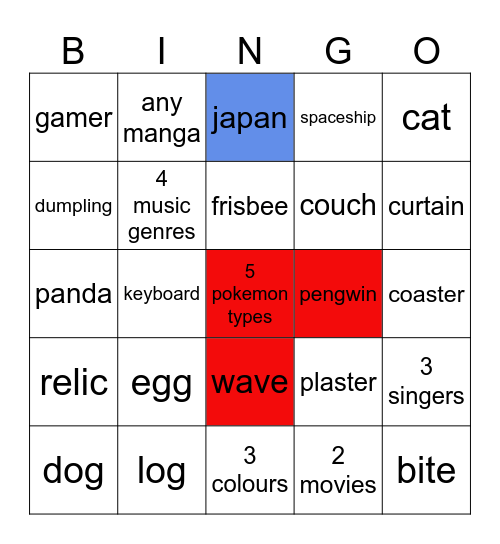 infinite craft lokus Bingo Card