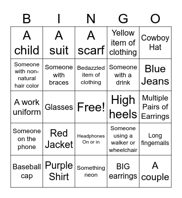Welcome to Community First! Bingo Card
