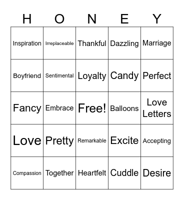 Number Bingo 1-75 Bingo Card