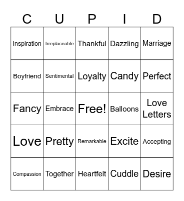 Number Bingo 1-75 Bingo Card