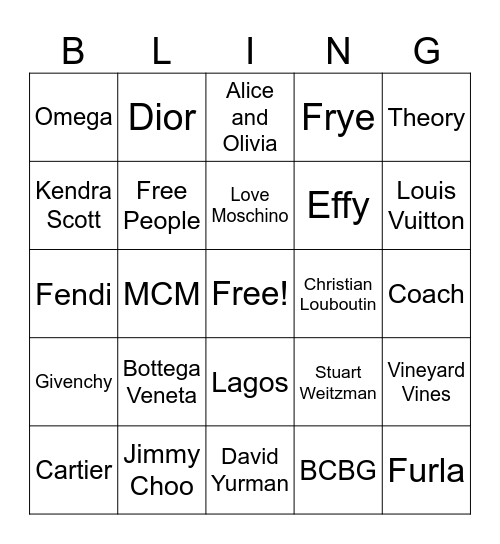 Number Bingo 1-75 Bingo Card