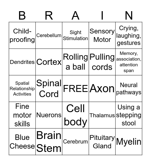 CHAPTER 9 BINGO!!! Bingo Card