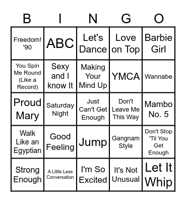 Let's Get this Party Started! Bingo Card