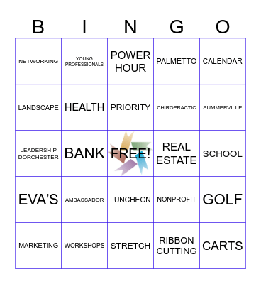 CHAMBER BINGO Card