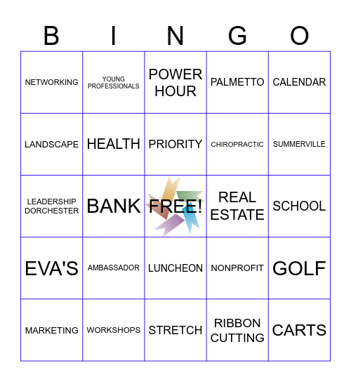 CHAMBER BINGO Card