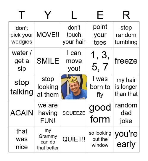 🥳 BIRTHDAY BINGO!!! 🥳 Bingo Card