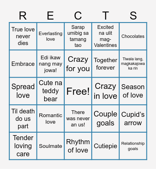 RECT FEB-IBIG BINGO Card