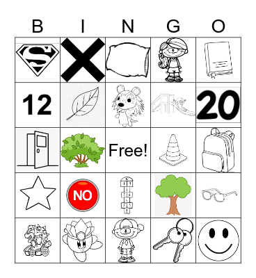 Scavenger Hunt 2.0 Bingo Card