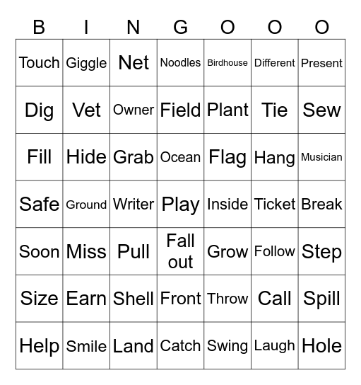 Units 1-7 Bingo Review Bingo Card