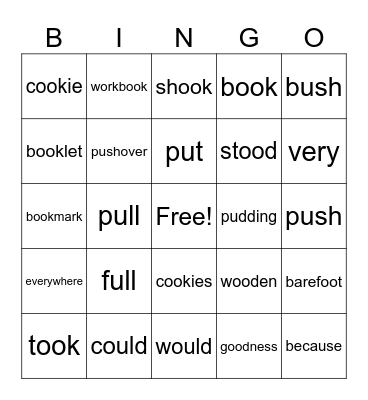 HD unit 18 spelling words Bingo Card