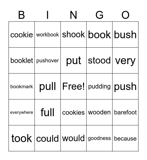 HD unit 18 spelling words Bingo Card