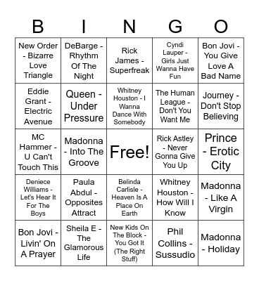 Ronde 4 Bingo Card