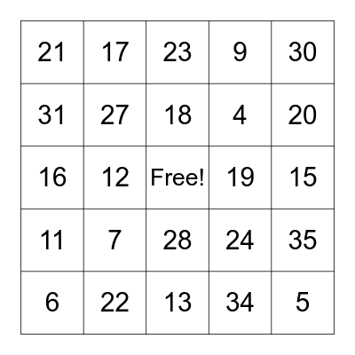 Happy Kidney Month! Bingo Card