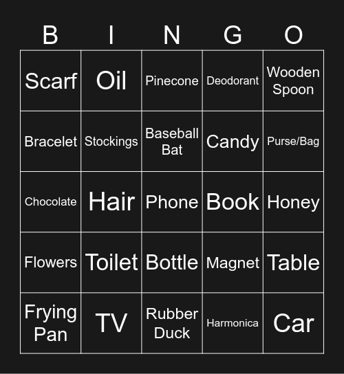 Infinite Craft Bingo Card