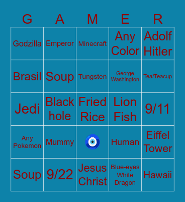 🫡🫡🦅🦅🦅🦅 4TH OF JULY BINGO POG Bingo Card
