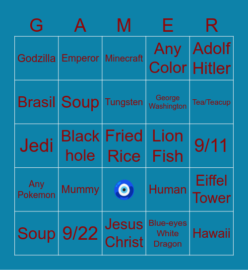 🫡🫡🦅🦅🦅🦅 4TH OF JULY BINGO POG Bingo Card