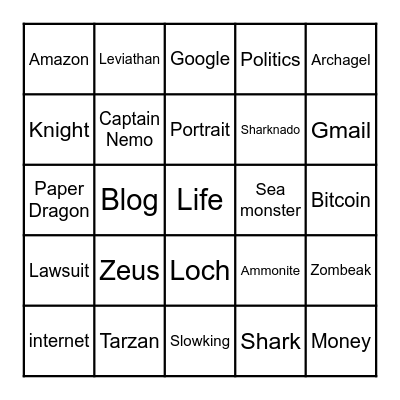 Infinite Craft Bingo Card