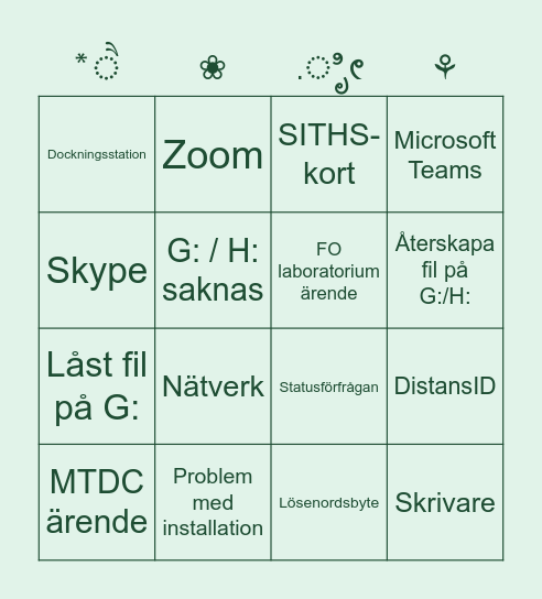 ˖𓍢ִ໋𝙵͜𝚛͜𝚎͜𝚍͜𝚊͜𝚐͜𝚜͜𝚋͜𝚒͜𝚗͜𝚐͜𝚘༘͜ Bingo Card