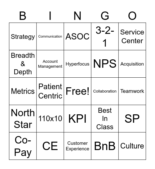 FWMB Bingo Card