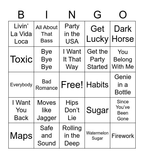 $$$-Extra-$$$ Bingo Card