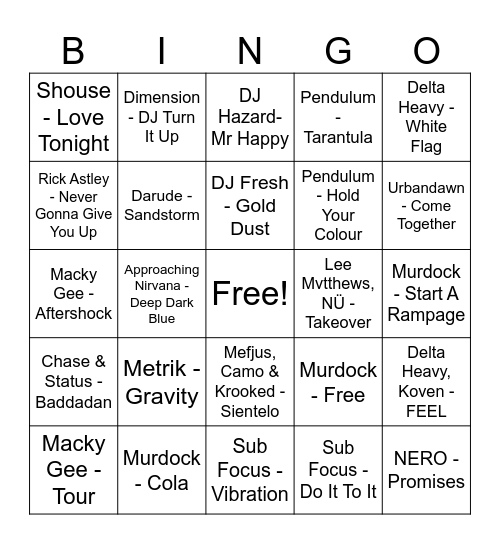 02/24 BINGO RΛMPΛGE Bingo Card