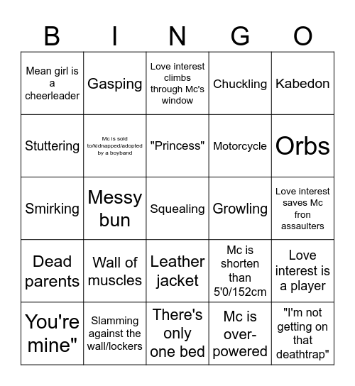Every Moment Matters - fftour - Ongoing Bingo Card