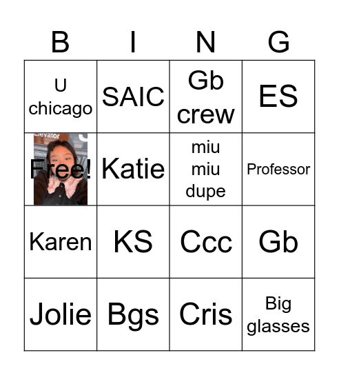 February 24. AICUFB Bingo Card